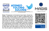 The Ateneo Magis Blue Watch by Magis Timepieces