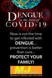 MJ MosquiSHOO Mosquito Repellent Anti-Dengue Patches (10-Pack Bundle)