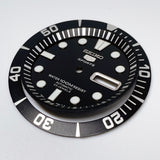 Dial + Bezel Insert + Chapter Ring (black set) for Seiko SNZF17k1 and SNZF15k1 Sea Urchin