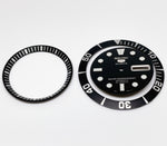 Dial + Bezel Insert + Chapter Ring (black set) for Seiko SNZF17k1 and SNZF15k1 Sea Urchin